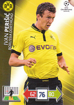 Ivan Perisic Borussia Dortmund 2012/13 Panini Adrenalyn XL CL #76